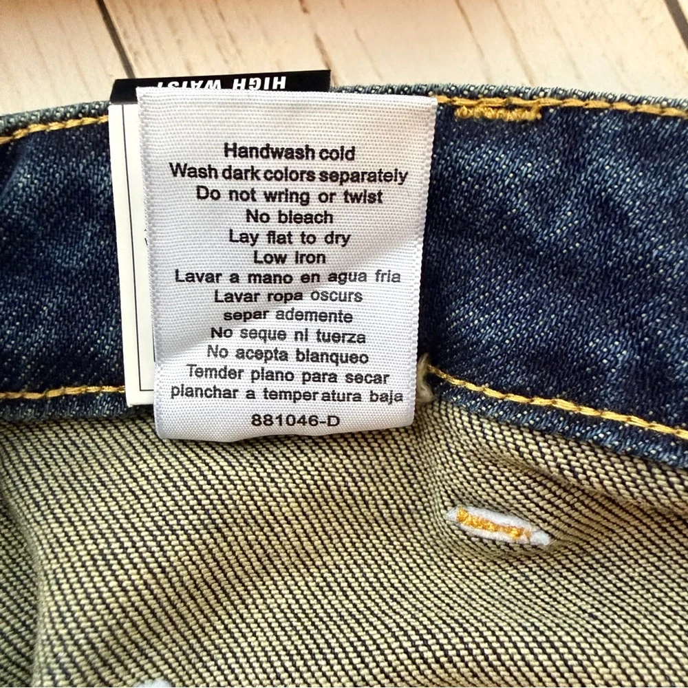 Judy Blue | High Rise Palazzo Wide Leg Jeans, Dark Indigo - Picture 11 of 11